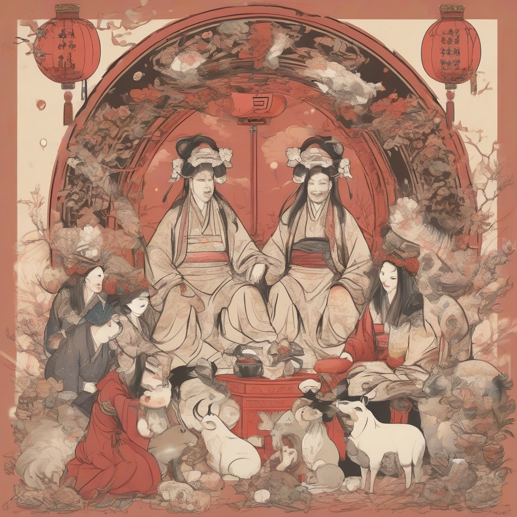 生肖配对玄机：解码十二生肖的婚恋相生相克之道