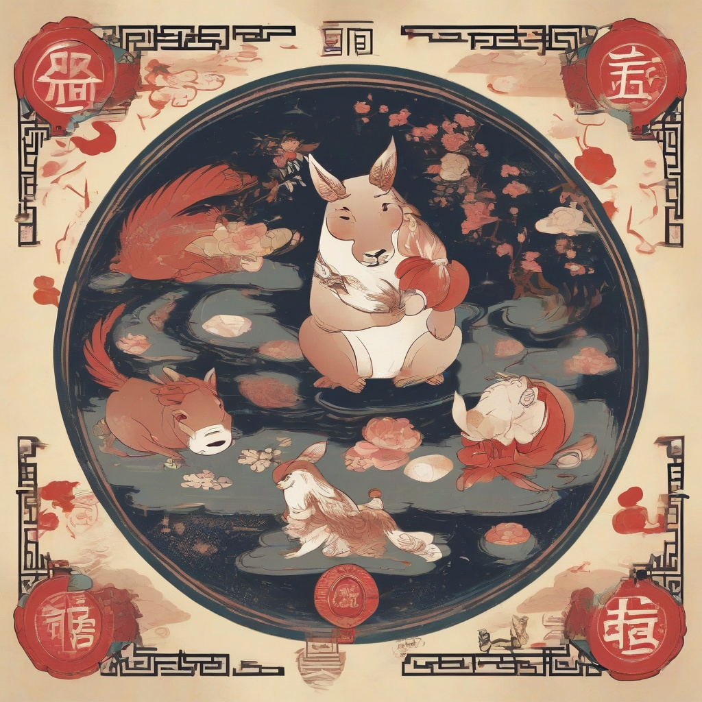 生肖配对：解码十二生肖的婚恋密码与命理玄机