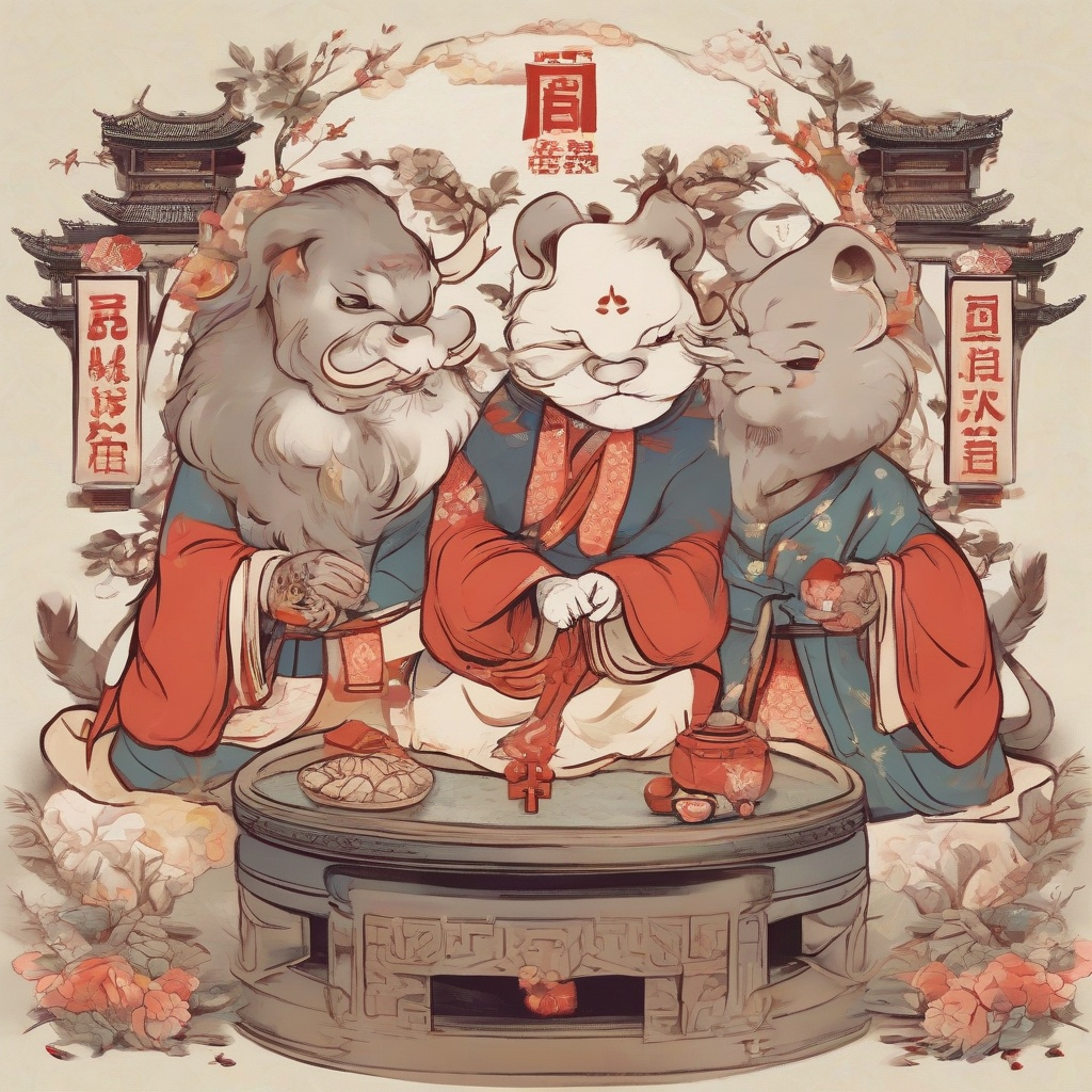 生肖配对：解码十二生肖的婚恋密码与命理玄机