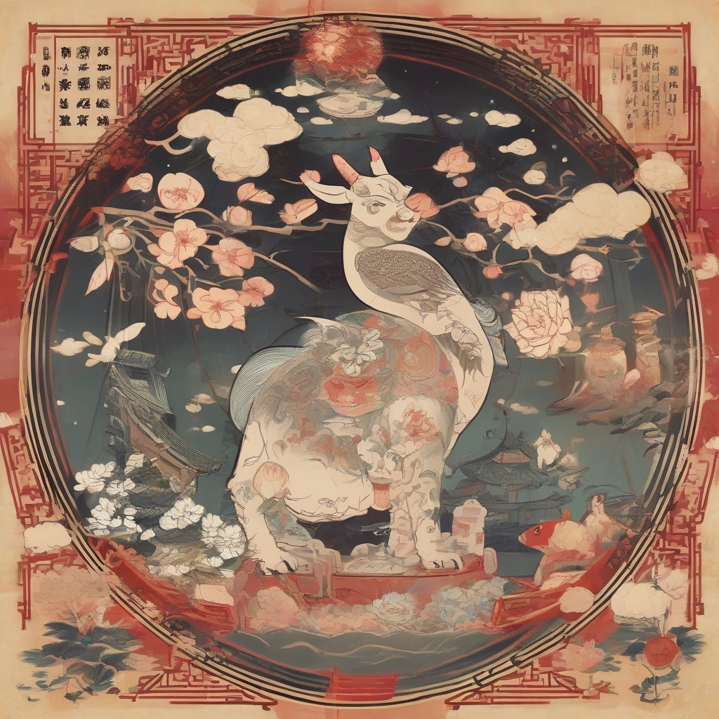 生肖配对密码：解码十二生肖的婚恋磁场与命理奥秘