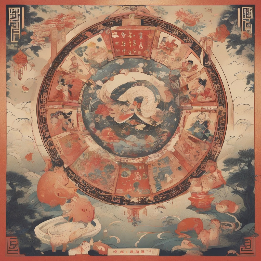 生肖配对：解码十二生肖的婚恋密码与命理玄机