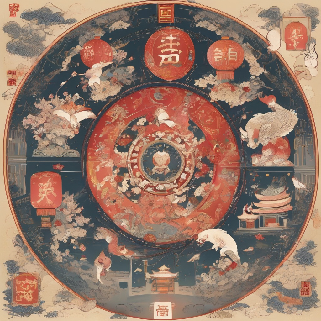 生肖配对：解码十二生肖的婚恋密码与命理玄机