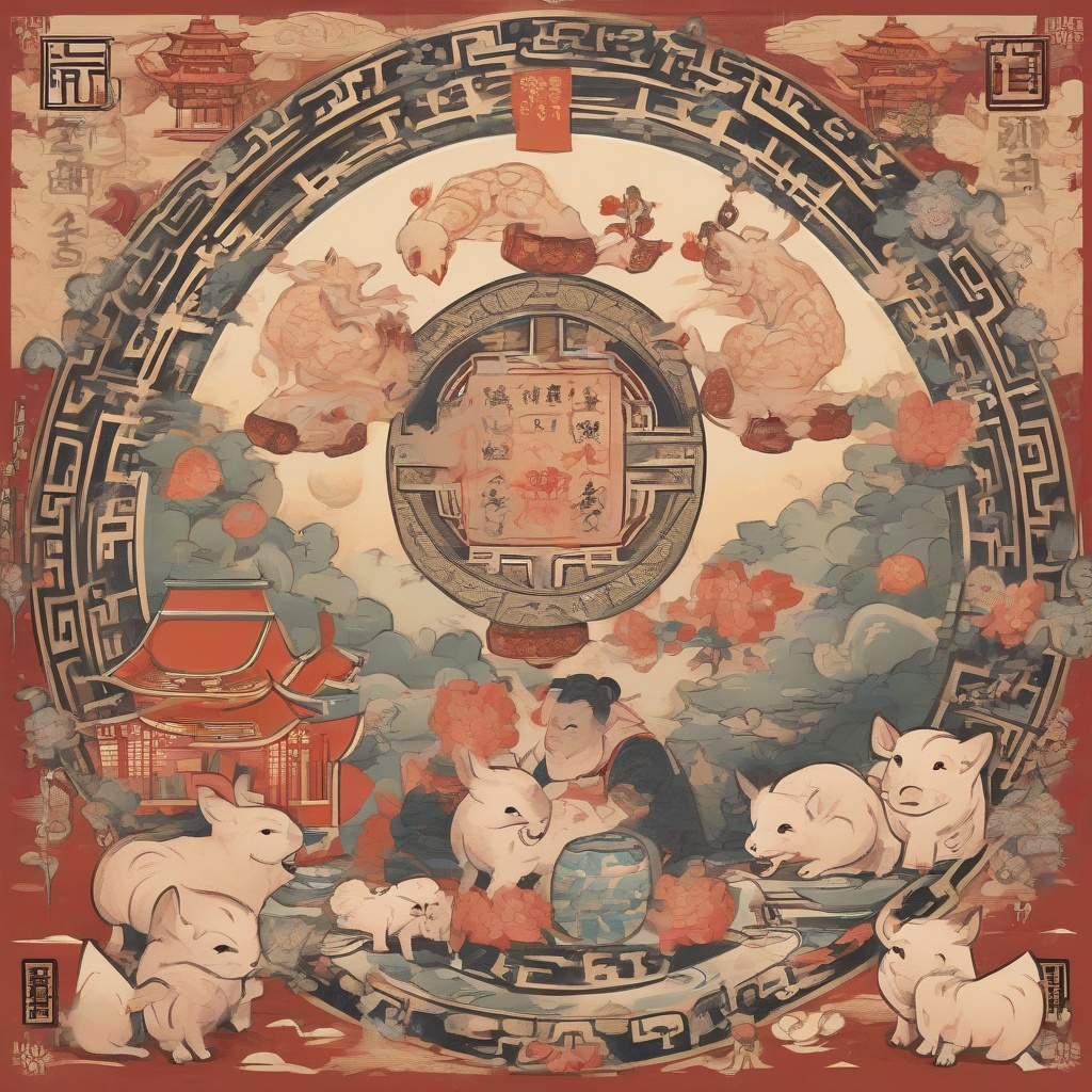 生肖配对：解码十二生肖的婚恋密码与命理玄机