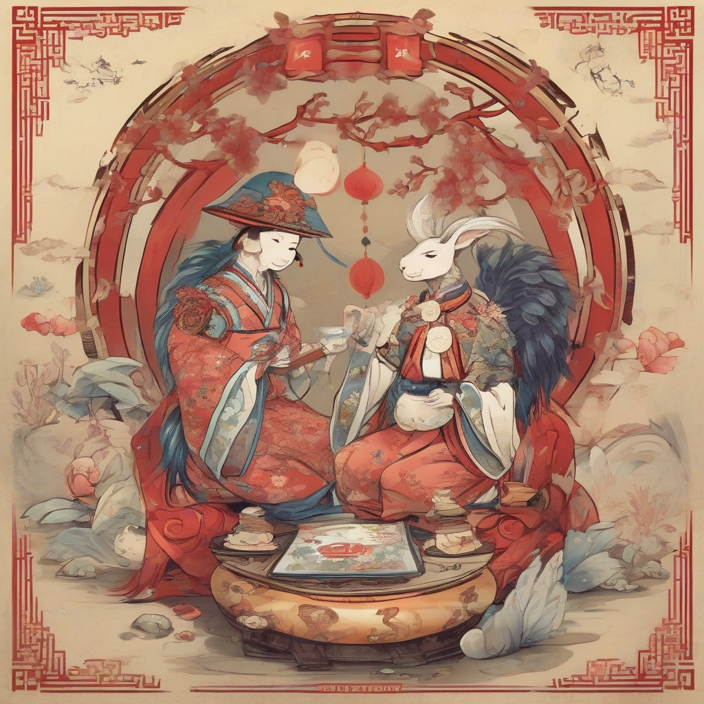 生肖配对：解码十二生肖的婚恋密码与命理玄机