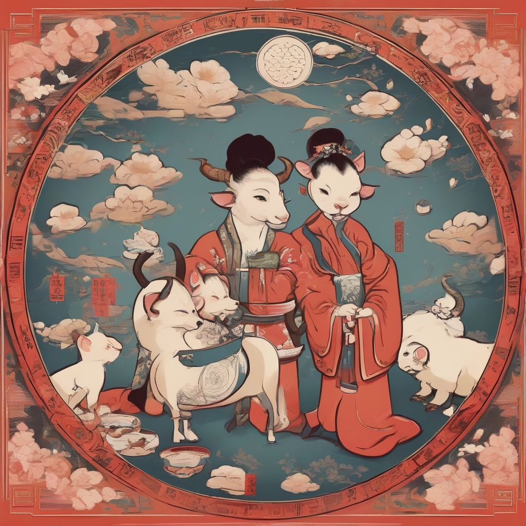 生肖配对：解码十二生肖的婚恋密码与命理玄机